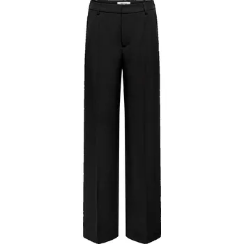 Dámské kalhoty ČERNÉ KALHOTY S VYSOKÝM PASEM Only