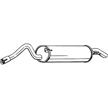 Tlumič výfuku Zadní tlumič výfuku BOSAL 279-403