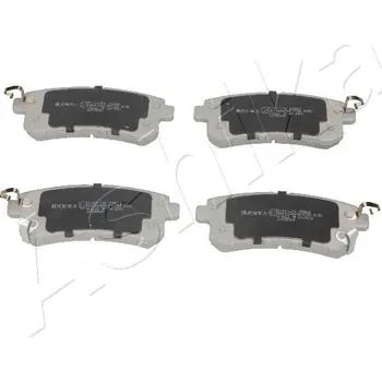 Brzdová destička Sada brzdových destiček, kotoučová brzda ASHIKA 51-01-104