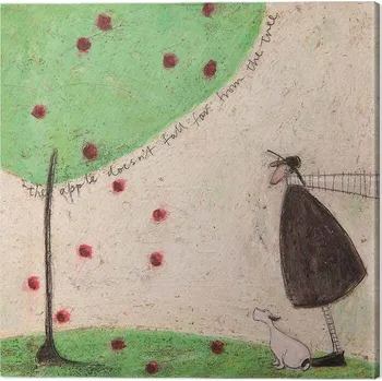Obraz Obraz na plátně Sam Toft - The Apple Doesn‘t Fall From the Tree