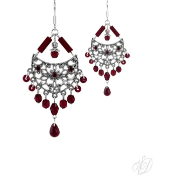 Náušnice Náušnice korálkové 1048 Originální bižuterie