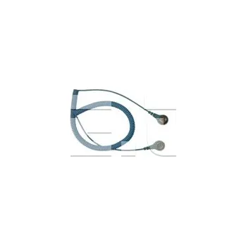 ESD Spirálový uzemňovací kabel, 10mm/10mm, 2,4m, modrý, 60363 - 101000054