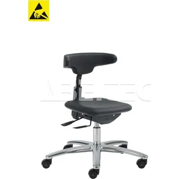 Clean room ESD pracovní židle Intensive Use Pu-Soft Touch C–WG18 - 101007201