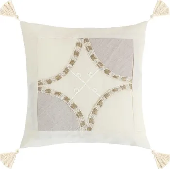 Povlak na dekorativní polštářek Bellatex Povláček PERU přírodní 40x40 cm