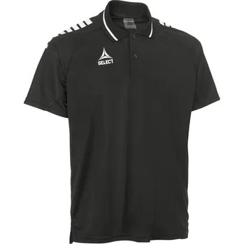 Pánské oblečení Sportovní polo tričko Select Technical Polo Monaco černo bílá Velikost: XXXXXL
