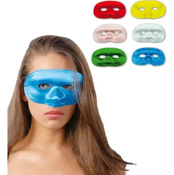 Karnevalová maska Škraboška - žlutá