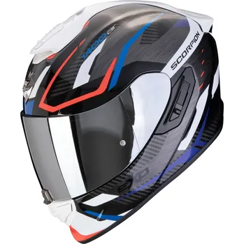 Helma na motorku SCORPION přilba EXO-1400 EVO II AIR Accord black/blue/white - 2XL