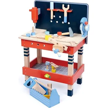 Dětská dílna Tender Leaf Dřevěný ponk pro kutily Tool Bench