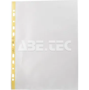 ESD Disipativní prospektové obaly, průhledné, A4, 11 otvorů, 100ks/b - 101005889