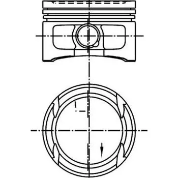 Motor automobilu Píst KOLBENSCHMIDT 99562620