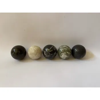 MRAMOROVÉ KOULE 5 ks PRŮMĚR 8 cm (1)