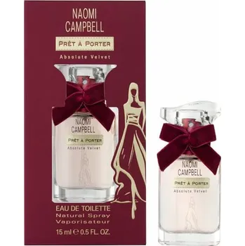 Dámský parfém Naomi Campbell Prét a Porter Absolute Velvet Toaletní voda EDT, 15ml, dámske