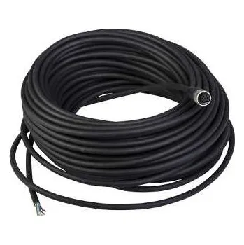 elektrický kabel XZCP29P11L25 Kabel s konektorem XZ, samice přímá, M12, 8 pin, kabel PUR 25m, Schneider Electric