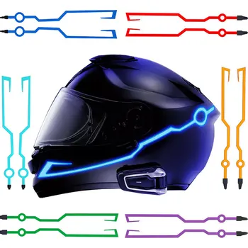 Ambientní osvětlení na helmu, barva bílá (Osvětlení pro motocyklovou helmu)