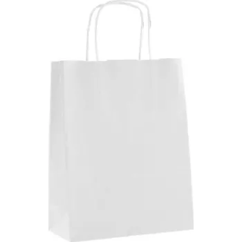 Dárková taška Taška dárková papírová 25 x 32 cm, bílá