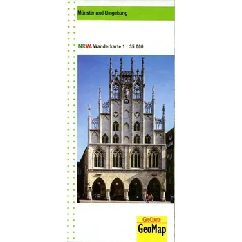 Münster und Umgebung 1:35.000 Wanderkarte NRW