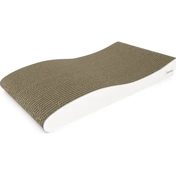 Škrabadlo pro kočky INSIGNUM 50 x 6 x 26 cm bílé