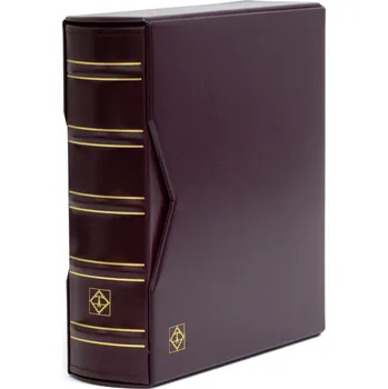 Obal pro sběratelský předmět Leuchtturm Album na 200 standardních FDC Barva: Vínová