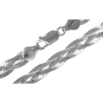Řetízek Argento 10682 Stříbrný řetízek - šířka 7 mm | Délka: 42cm