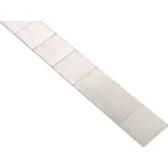 Bílá samolepící dělená páska reflexní, 1m x 5cm (Reflexní páska dělená, barva bílá)