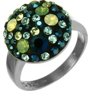 Prsten Argento 71955 Stříbrný prsten - barevné křišťály Swarovski | Velikost prstenu: 56mm