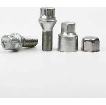 Šroubek na kolo Zajišťovací šrouby SICURIT M14x1,25x28mm, kužel, klíč 17 (Pojistné šrouby SICURIT)