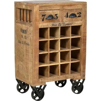 Vinotéka Vinotéka na kolečkách masiv mango Rhein