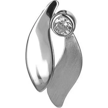 Přívěsek Argento 83522 Stříbrný přívěsek - čirý kulatý zirkon