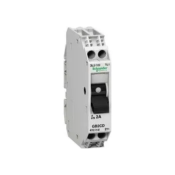 Jistič GB2CD07 TeSys GB2 jistič pro ovl. obvody, 1p+N, 2A, Id = 26A, Schneider Electric