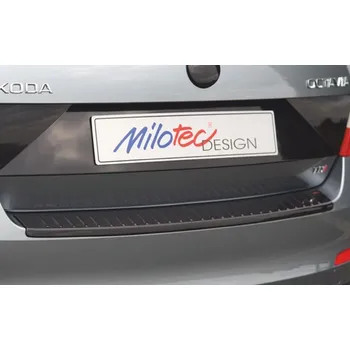 Tuning Práh pátých dveří s výstupky, černý lesklý "klavírlak" - Škoda Octavia III. Limousine (Práh pátých dveří s výstupky pro Škoda Octavia III. Limousine, od r.v. 2013/2017)