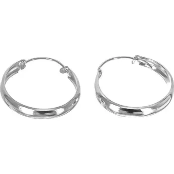 Náušnice Argento 65551 Stříbrné náušnice - 25 mm průměr