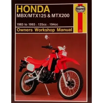 Honda MBX/MTX125 & MTX200 (83 - 93) - Haynes Publishing