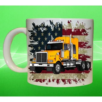 WESTERN STAR hrneček 330ml (hrnek s náklaďákem)