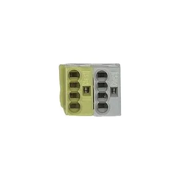 Elektrická zásuvka MTN689702 KNX odbočkové svorky WAGO, žluto/bílé (50 ks), Schneider Electric