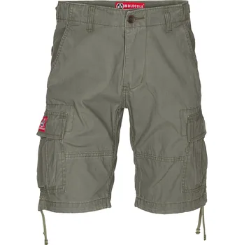 Pánské kraťasy šortky Molecule Shortcuts olivově zelené M