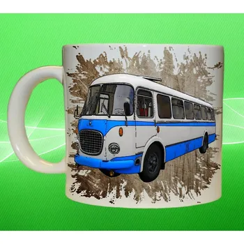 hrnek ŠKODA RTO 706 I 330ml (hrnek s autobusem )