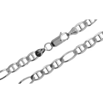 Řetízek Argento 15306 Stříbrný řetízek - vzor Figaruchi, šířka 5 mm | Délka: 50cm