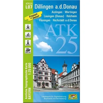 Dillingen a.d.Donau 1 : 25 000