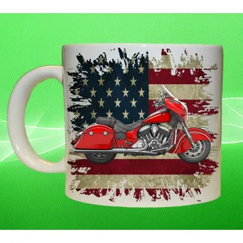 hrnek s motorkou Indian 150ml