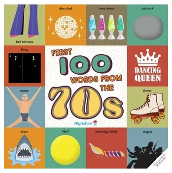 První čtění First 100 Words From the 70s - Insight Kids