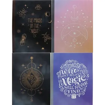 Set školních potřeb Notatnik B5/60K kratka PP Magic M&G