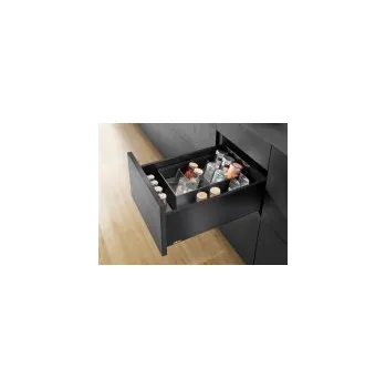 Nábytkové kování K-blum legrabox c pure 300mm/40 kg, tip-on, karbon černá cs-m, expando