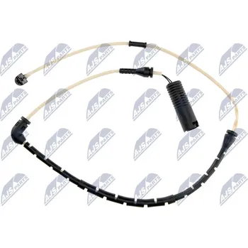 Brzdová destička Výstražný kontakt, opotřebení obložení NTY HCZ-LR-003