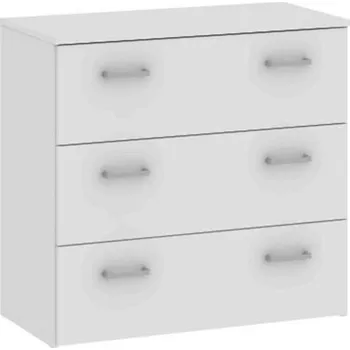 Komoda Komoda ORNITOGAL 3, bílá + vyzvednutí ZDARMA