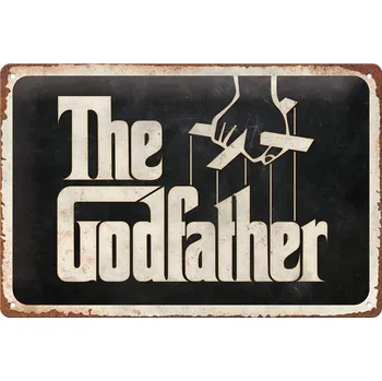 Plechová cedule Nostalgic Art Plechová Cedule The Godfather Logo