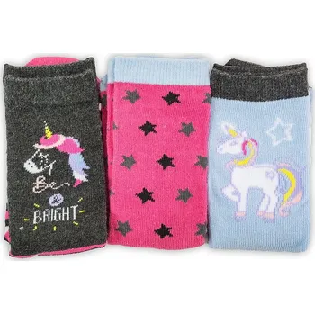 Pidilidi veselé ponožky FUNNY dívčí - 3pack, Pidilidi, PD0134-01, holka Velikost: 27-30