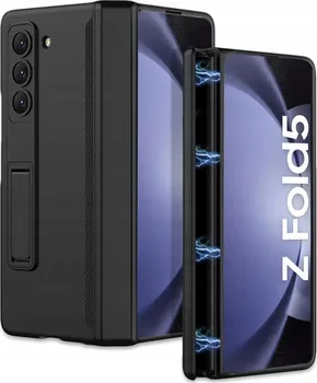 Pouzdro na mobilní telefon Tech Protect Icon Magnetic pro Samsung Galaxy Z Fold 5 černé