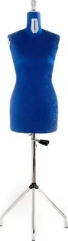 Krejčovská panna Texi Dress Form Premium 36-48 modrá