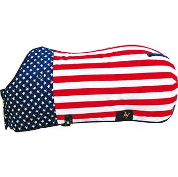 Deka pro koně Stájová deka AmaHorse 300g USA STARS, 82", vlajka USA
