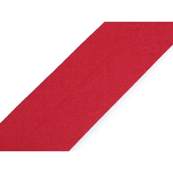 Šikmý proužek bavlněný šíře 40 mm zažehlený
